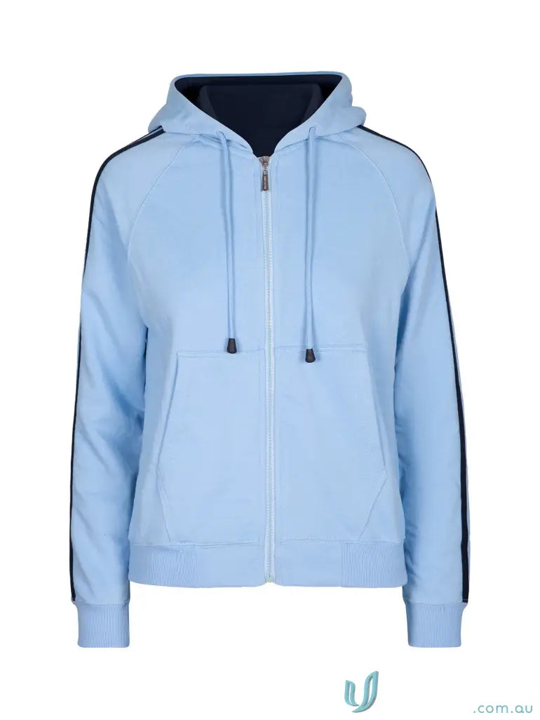 Active Outerwear - Discover the Ultimate Active Outerwear F600UN Ladies Unbrushed Fleece Sweater in Sky/Navy