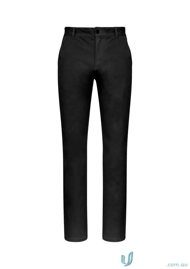 Black Lawson Stretch Chino Pants from Biz Collection Mens for a sleek look