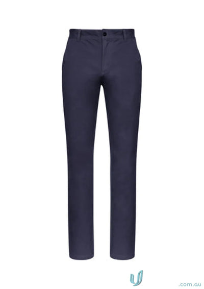 Navy blue Lawson Stretch Chino Pants from Biz Collection Mens chino pants line
