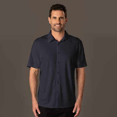 Stencil 5010S Liberty Mens Shirt in Navy front product image