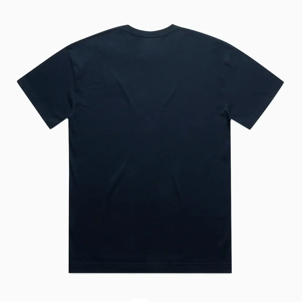 Black Lob Oversize Tee with wide neck ribbing, short-sleeved crew neck
