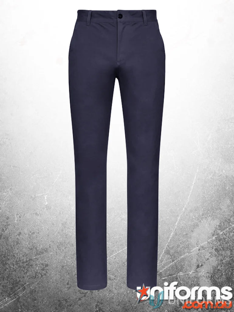 Navy blue dress pants from MANAGERS Mens Chino Pants perfect for workwear and uniforms