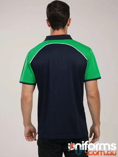 Cooldry moisture management Two-tone McPherson Polo made with recycled fibres meeting global standards