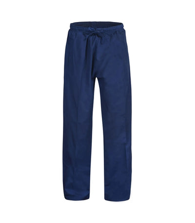 Medi8 unisex scrub pant: navy blue drawstring pants, relaxed fit