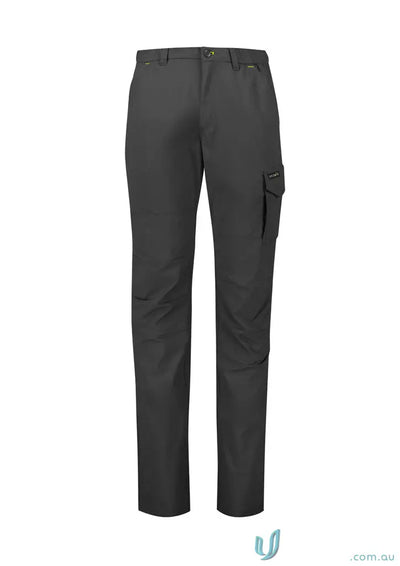 Mens lightweight outdoor pant with gray cargo pants and large cargo pocket for ultimate comfort