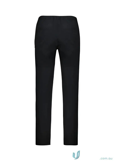 Mens Saffron Chef Flex Pant with black straight-legged professional style trousers