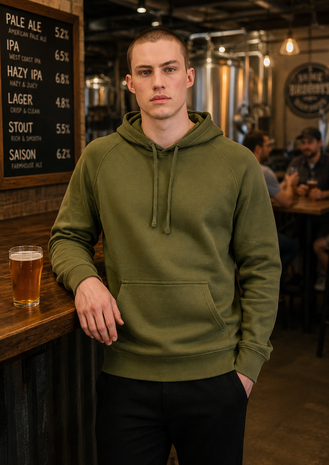 Distillery Raglan Hoodie