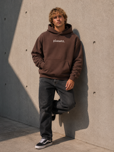 Walnut Oversized Adult Hoodie