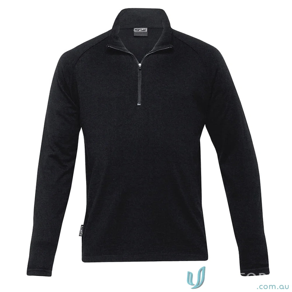 Gear For Life EGMZ Merino GFL Zip Pullover in Black