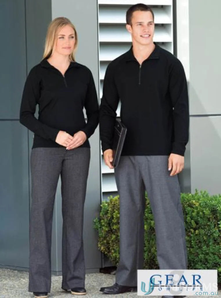 Gear For Life EGMZ Merino GFL Zip Pullover in Black