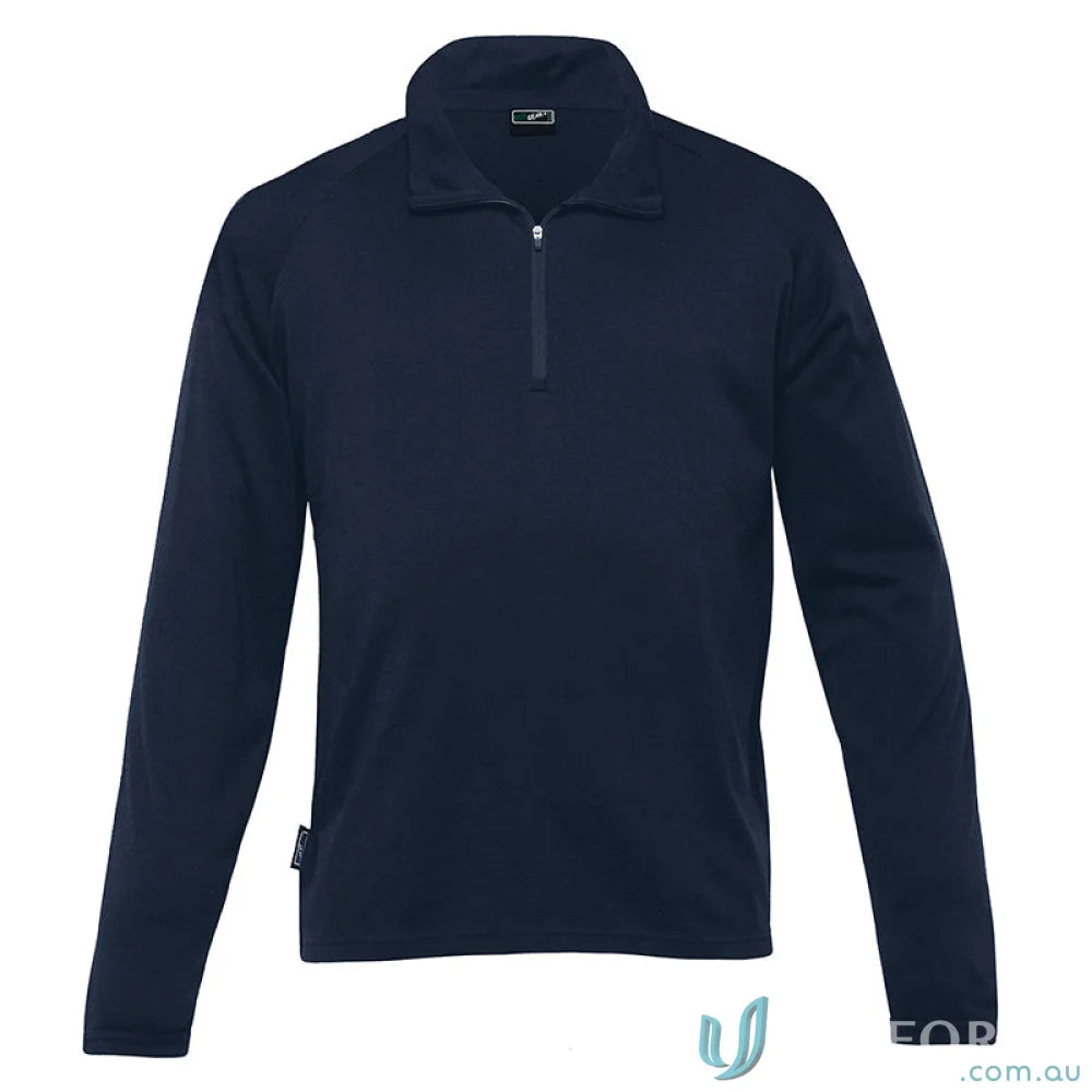 Gear For Life EGMZ Merino GFL Zip Pullover in Navy