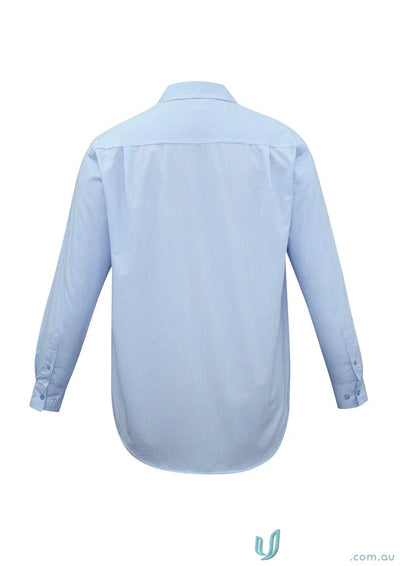 Light blue mens micro check long sleeve shirt from Mirco Check LS Shirt collection