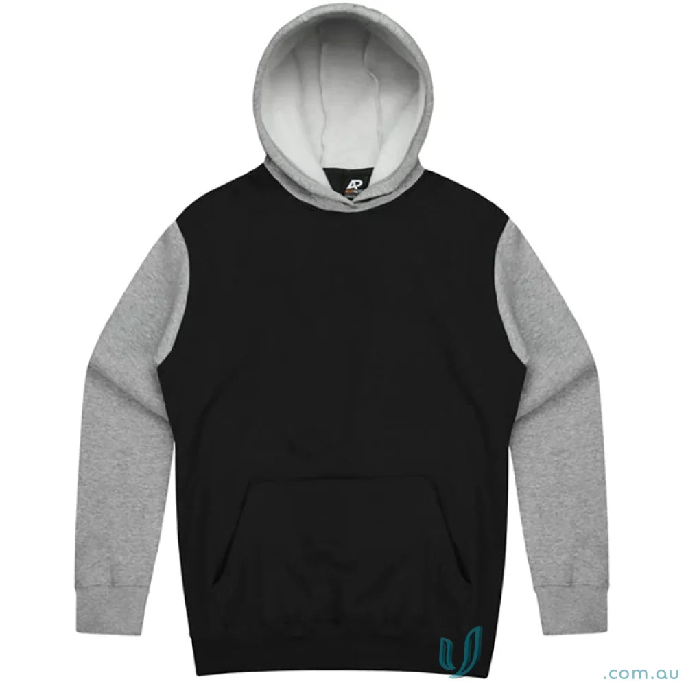 Monash Hoodie black and gray hooded sweatshirt perfect for 7xl workwear uniforms