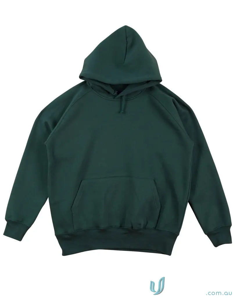 Dark green hoodie from MOQ250 Printed Ladies Hoodie, perfect for uniforms or workwear