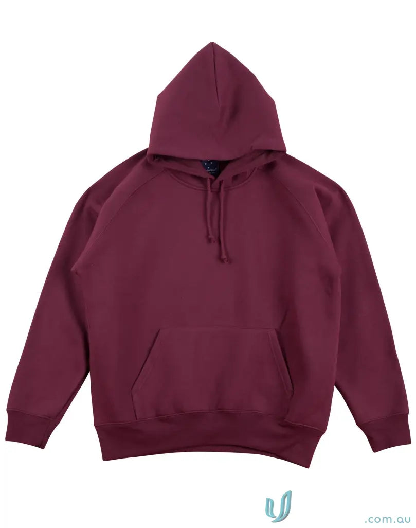 Maroon hooded sweatshirt hoodie perfect for uniforms and workwear options at MOQ250