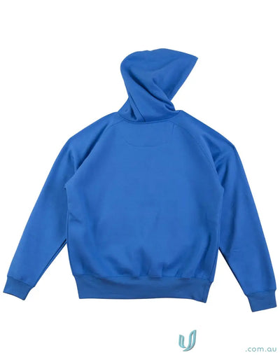 Blue hoodie from MOQ500 Printed YOUTH Hoodie, perfect for casual workwear and uniforms