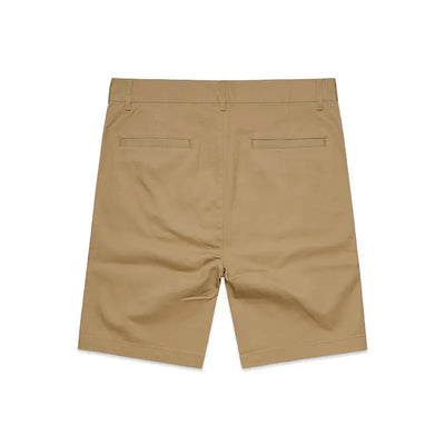 Nemesis ramp shorts in khaki with a classic back pocket design perfect for durable work uniforms and workwear