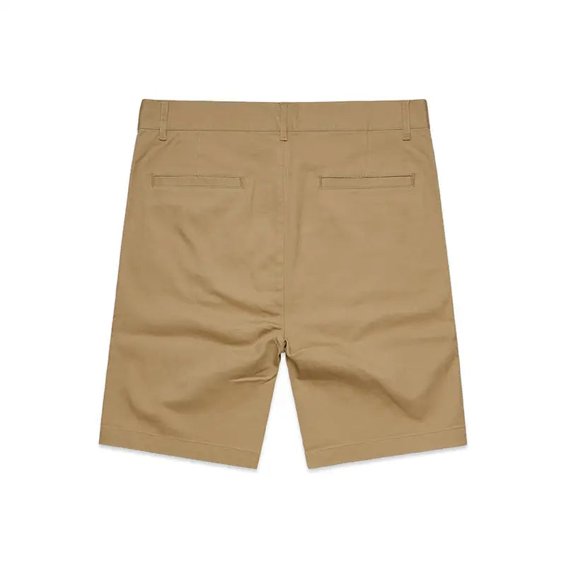 Nemesis ramp shorts in khaki with a classic back pocket design perfect for durable work uniforms and workwear