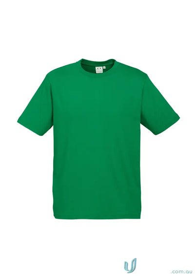Bright green Newport Tee from Biz Collection, perfect as an ice tee casual look