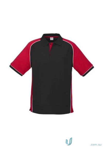 Red and black Nitro Polo Shirt from Mens Nitro Biz Collection for men
