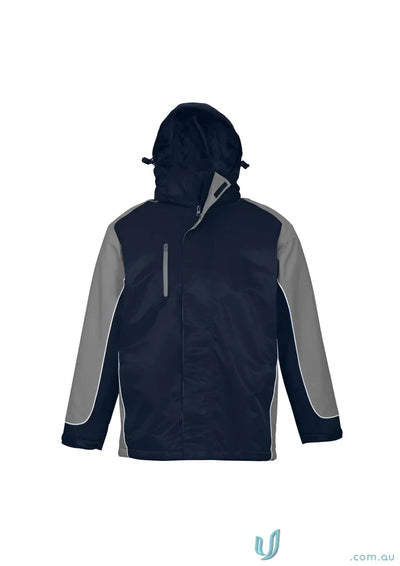 Navy blue and grey Nitro Jacket J10110 unisex biz collection unisex nitro jacket