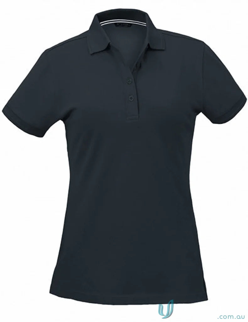 1165-PT 1165 Ladies Oceanic Polo in Gray