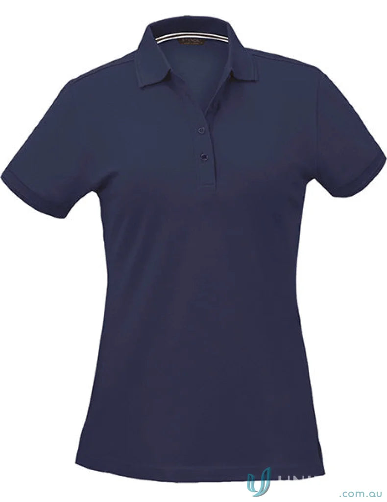 1165-PT 1165 Ladies Oceanic Polo in Blue