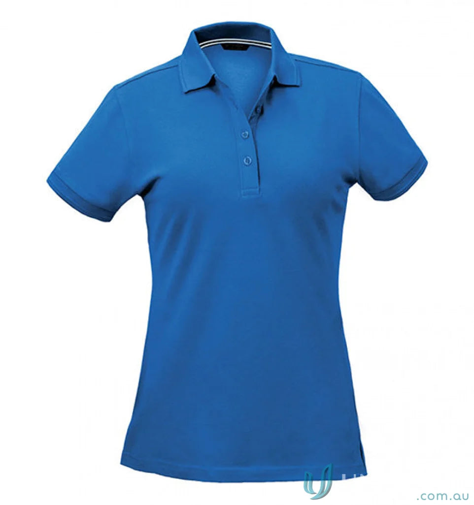 1165-PT 1165 Ladies Oceanic Polo in Blue