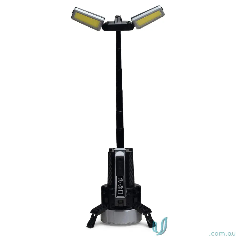 branding torch IGOBT OptiBeam Highâ€‘Intensity COB Search Light Torch â€“ Durable Black/Steel Grey