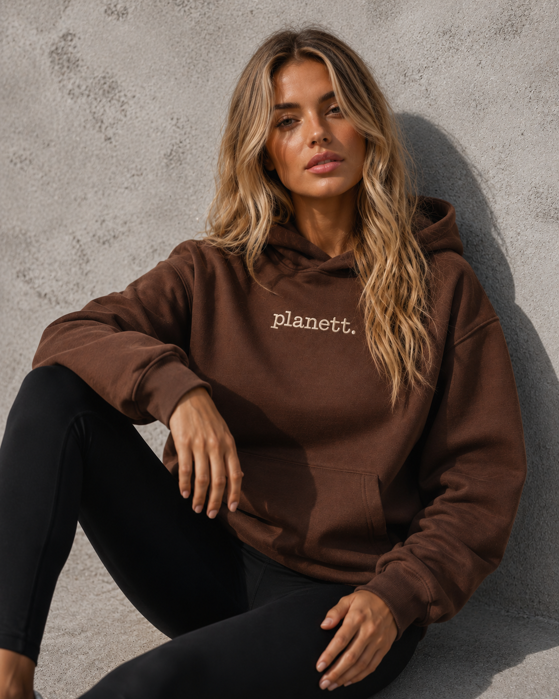 Walnut Oversized Adult Hoodie