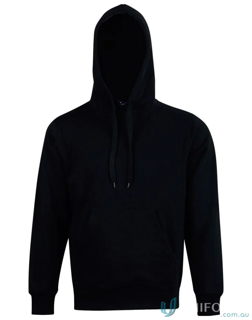 Black Passion Fleece Hoodie with hood lining, perfect for FL09 Spirit Unisex style