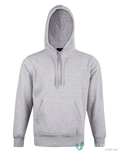 Gray passion fleece hoodie with hood lining, perfect for FL09 Spirit Unisex style