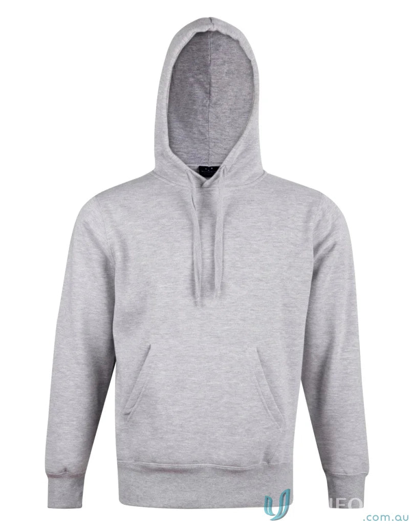 Gray passion fleece hoodie with hood lining, perfect for FL09 Spirit Unisex style