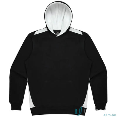 Black and white Hooded sweatshirt from Paterson Kids Hoodie with contrast panel design