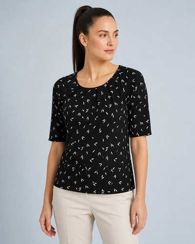 Petal Print Knit