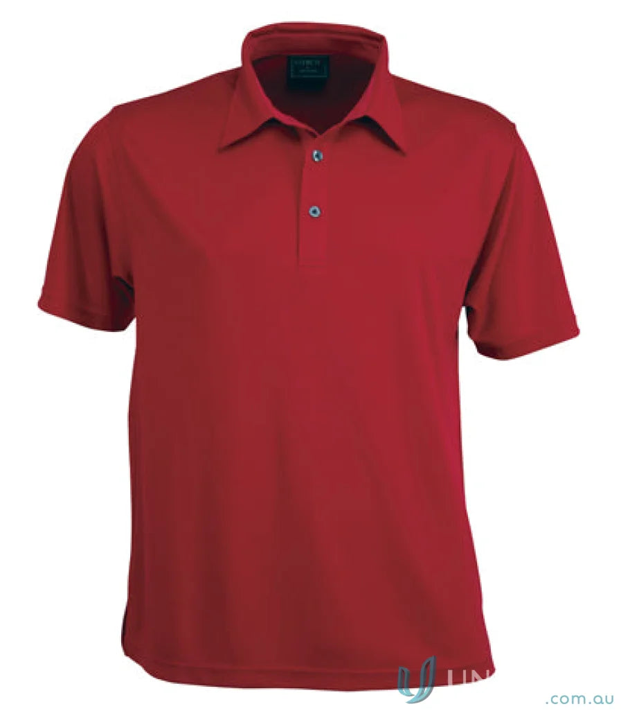 Stencil 1059 Premium Argent Polo in Red