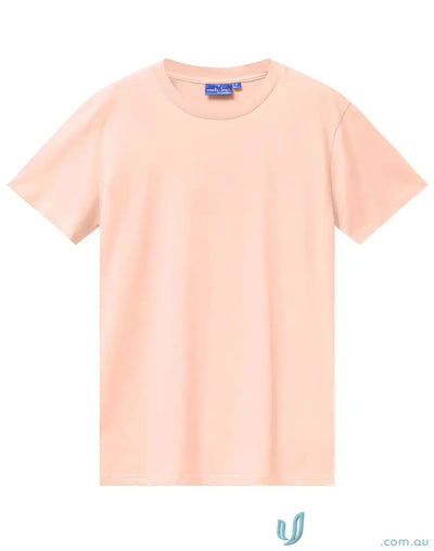 Peach-colored Brighton Premium Cotton Tee from the Winning Spirit Premium Tee collection