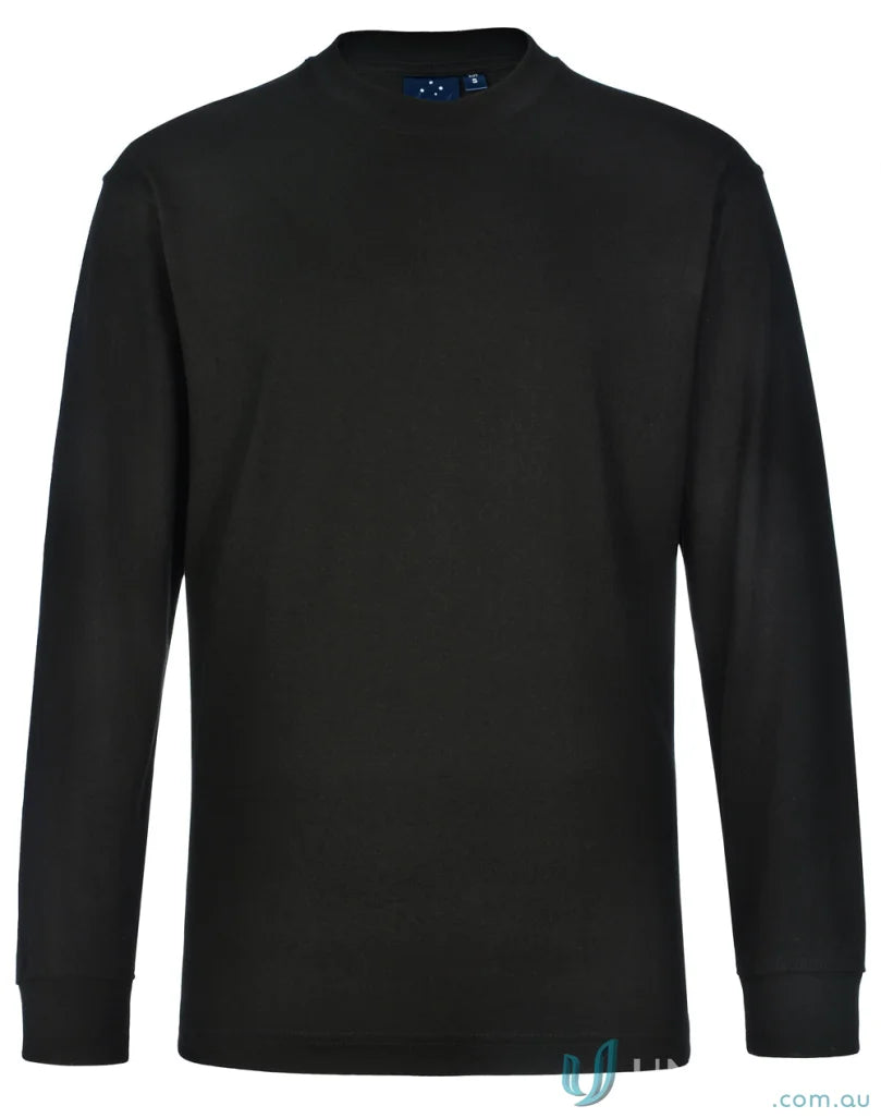 Black long-sleeved shirt from Premium Carey LS Tee, perfect for london long sleeve style