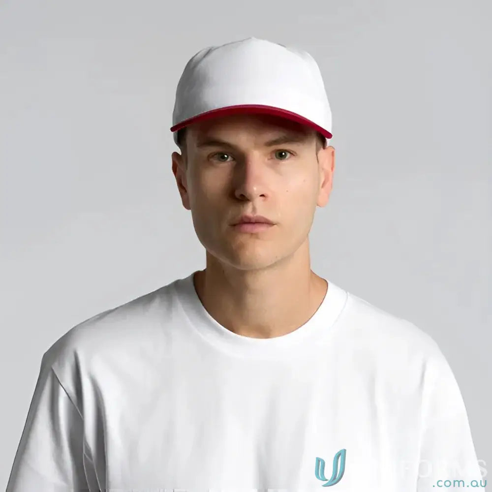1159-WHT-BLK 1159-WHT-CRD Cord Unstructured Cap