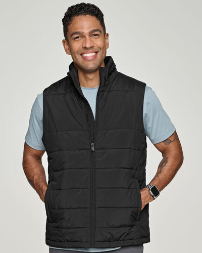 3D Cut Sustainable Insulated Puffer Vest