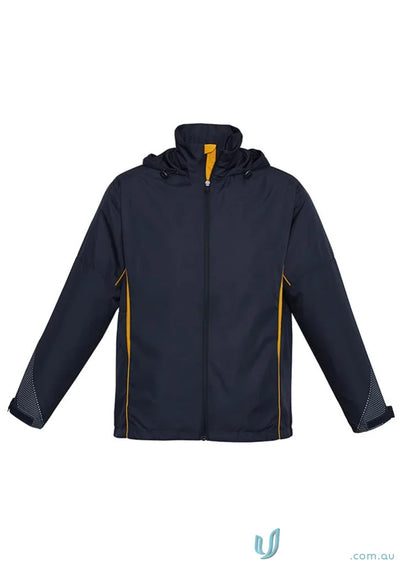 Navy and gold Razor Sports Jacket j408m unisex Razor jacket Biz Collection unisex new style