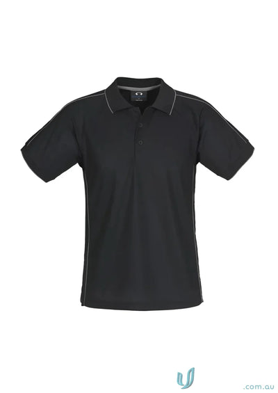 Mens resort polo shirt with white piping for effortless style in the Resort collection