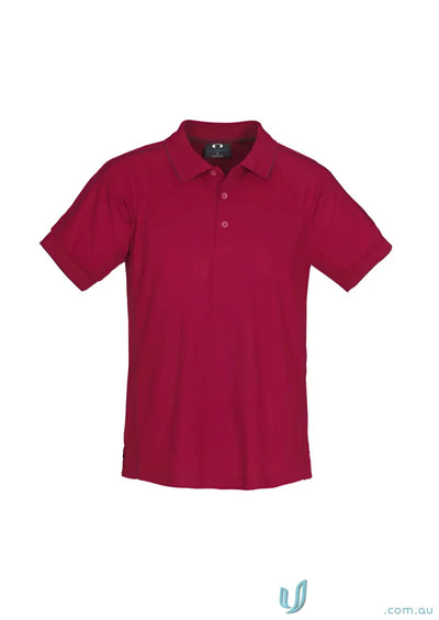 Mens Resort Polo in deep reddish-purple for effortless style in the collection mens resort