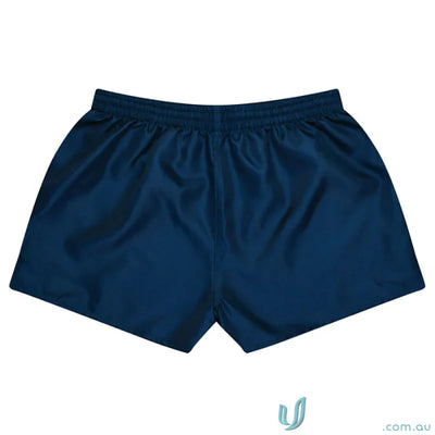 Navy Blue Rugby Kids Shorts for sports, uniforms, and casual workwear fun