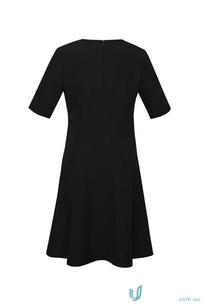 Black Siena Extended Short Sleeve Dress perfect for casual wear