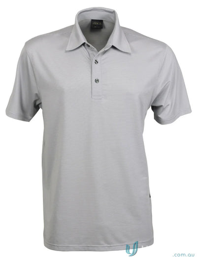 1058-PT 1058 Premium SilverTech Polo in Grey/Silver