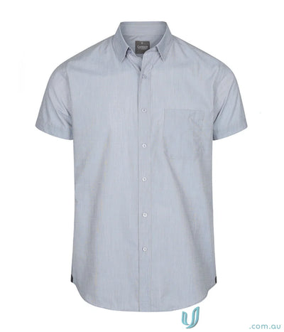 Light blue Smith End On End SS Shirt with chest pocket, perfect comfortable workwear