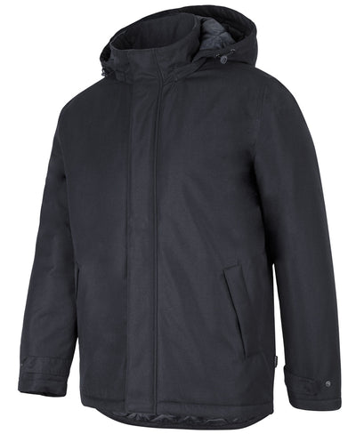 Black Southern Lands Jacket with adjustable sleeve openings