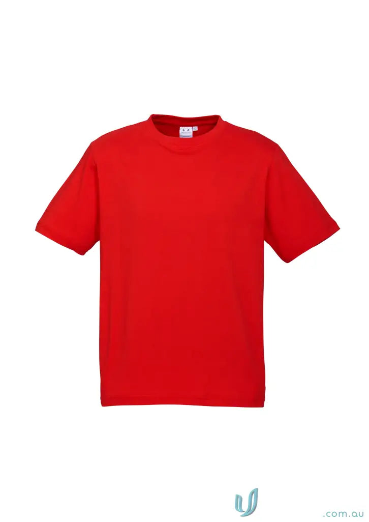 Southport Tee in ice short sleeve, biz collection mens ice, twin needle sleeve style