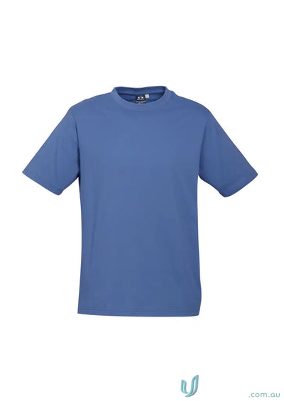 Southport Tee ice short sleeve mens t-shirt with ribbed crew neck and twin needle sleeve